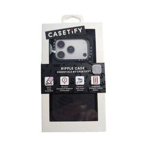 Cc7-O CASETiFY Ripple Case For Apple iPhone 17 - Black
